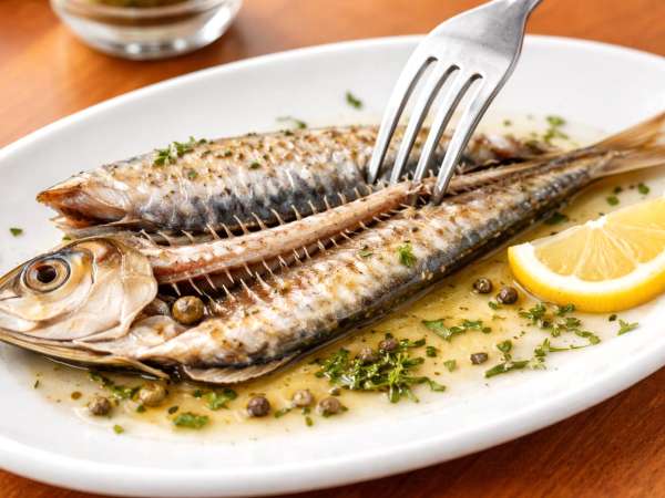 How to remove sardine bones without disassembling the fish and without wasting time in the kitchen