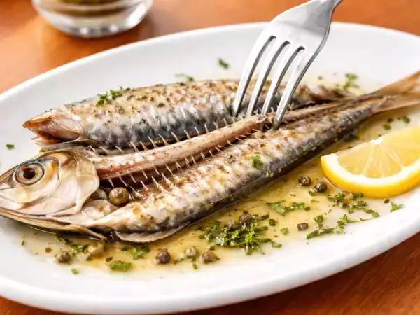 How to remove sardine bones without disassembling the fish and without wasting time in the kitchen