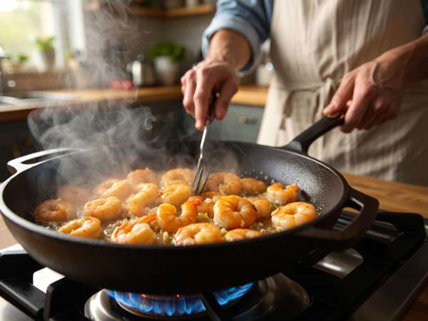 Daily Menu, 21 april: Indulge in a culinary journey with foie gras soufflés, lemon garlic prawns, and cherry pudding cake