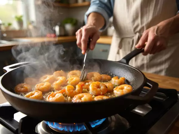 Daily Menu, 21 april: Indulge in a culinary journey with foie gras soufflés, lemon garlic prawns, and cherry pudding cake