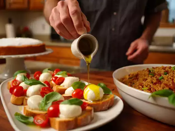 Daily Menu, april 23: Delightful flavors, a culinary journey from crostini to cake