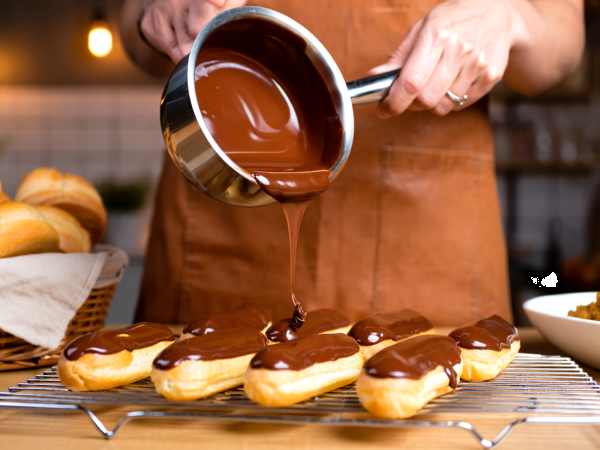 Daily Menu, april 30: Indulge in a flavorful journey with burger-style buns, kaju posto chicken, and chocolate éclairs