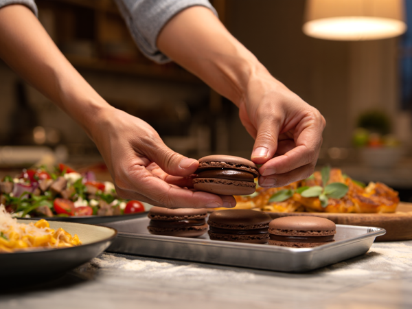 Daily Menu, may 1: A culinary journey: from silky steamed eggs to decadent chocolate macarons
