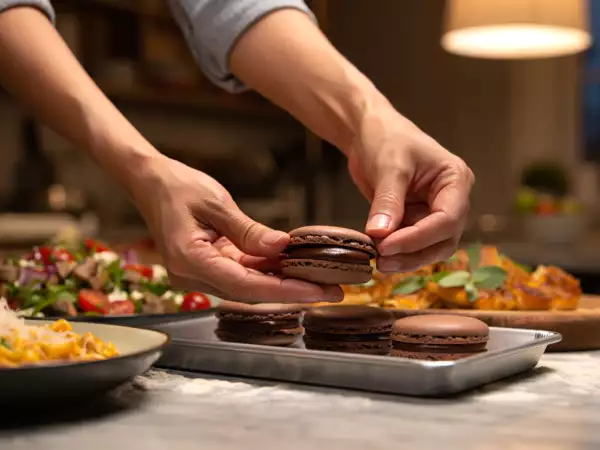 Daily Menu, may 1: A culinary journey: from silky steamed eggs to decadent chocolate macarons