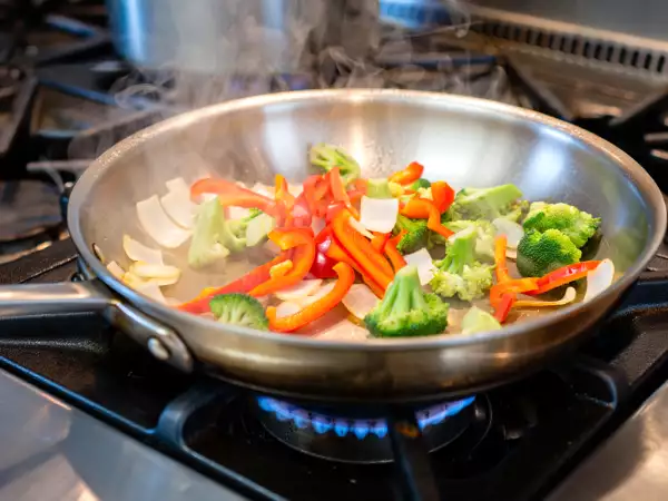 The simple kitchen trick that stops food sticking to your stainless steel frying pan every time