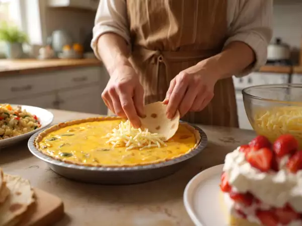 June 13 daily menu: make delightful quiches, colorful couscous and a light strawberry dessert