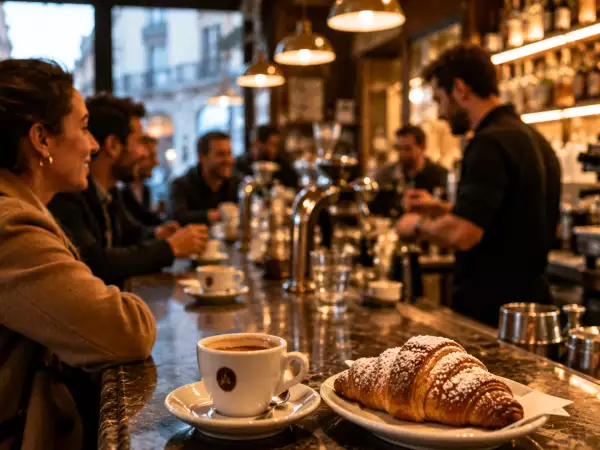 Why do we call it a 'bar'? The unexpected history of the everyday place where mornings begin