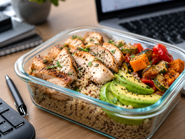 Five weekday lunches: 5 different recipes and a simple daily packing plan for work this week