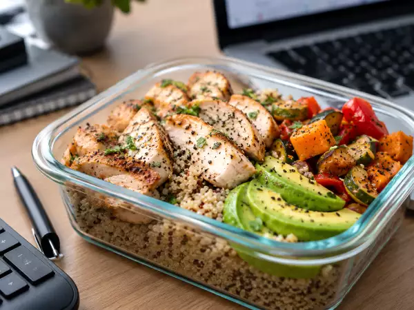 Five weekday lunches: 5 different recipes and a simple daily packing plan for work this week