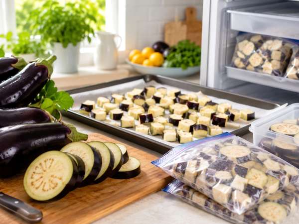 A simple summer hack: how to freeze eggplant so it tastes good and won’t become spongy in winter