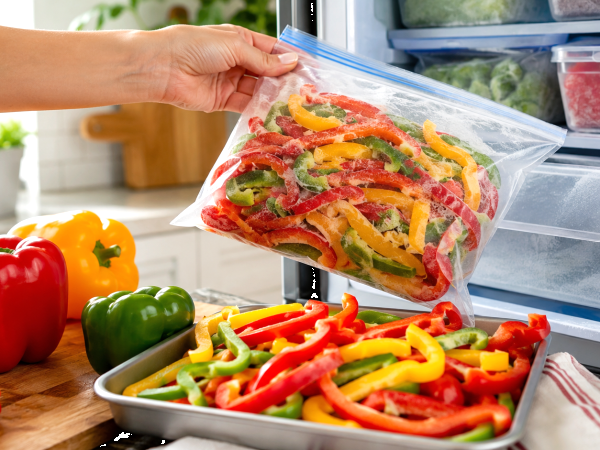 Freeze bell peppers this summer the right way: one simple step to keep them fresh all winter