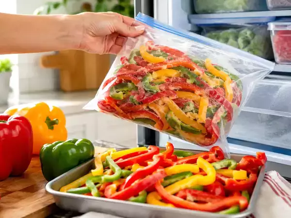 Freeze bell peppers this summer the right way: one simple step to keep them fresh all winter