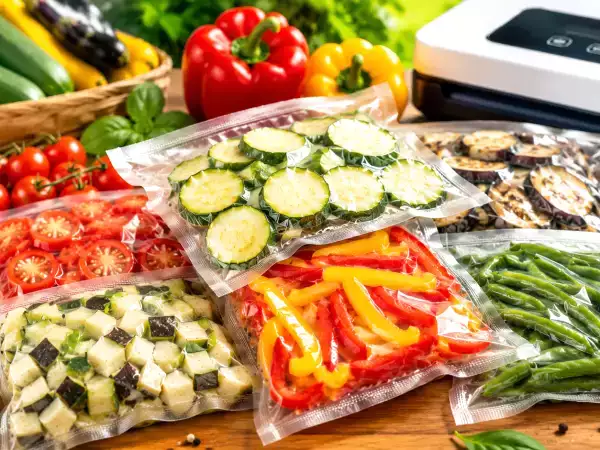 Vacuum-sealing summer vegetables: simple storage steps to preserve their texture and true summer flavor
