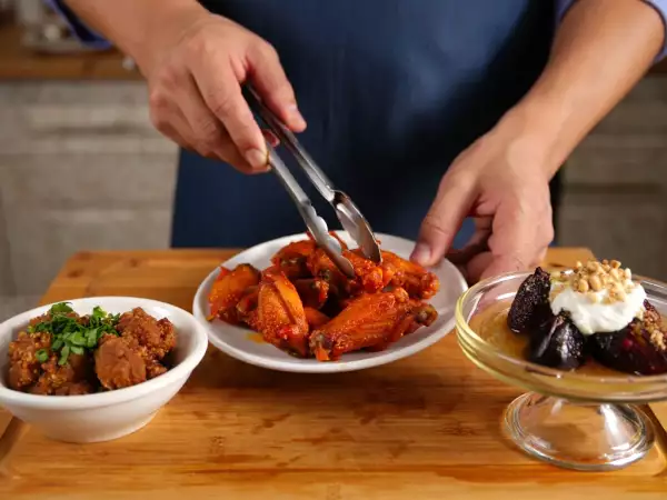 Daily menu, August 10: indulge in mutton keema vada, sweet chili wings, and roasted figs