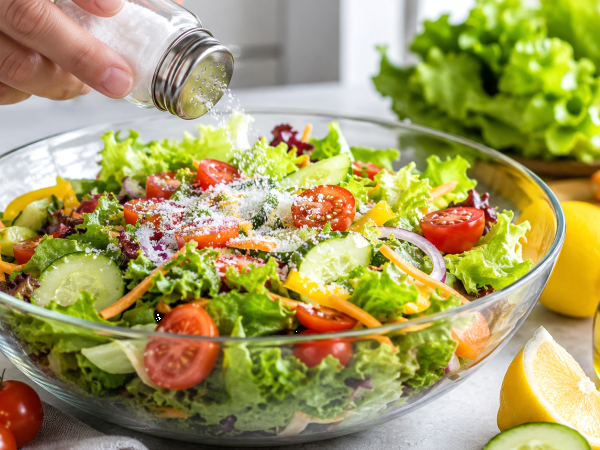 Accidentally oversalted your salad? Try this simple trick to fix the flavor, no water needed