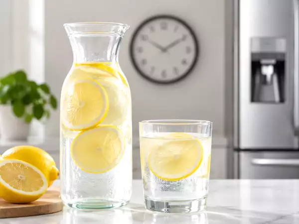 How long can you store lemon water before it’s no longer good to drink and what changes occur?