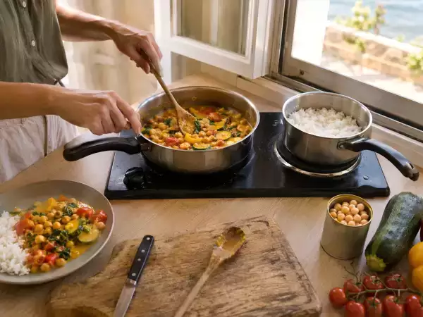7 easy holiday-rental dinners you can make with almost no kitchen equipment or cooking tools
