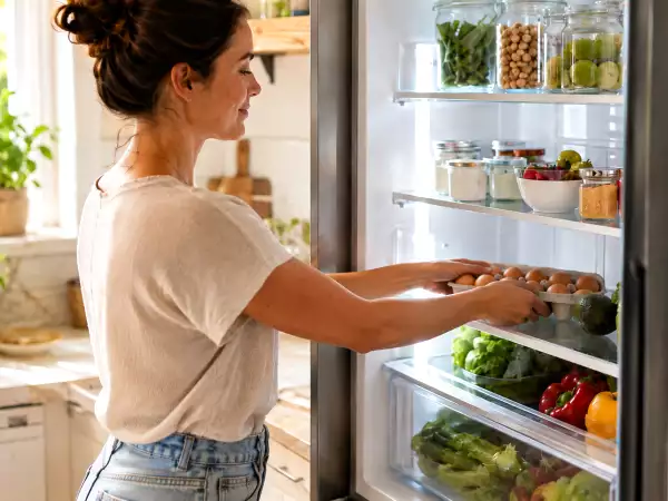 Why eggs sit unrefrigerated in supermarkets but should be chilled at home, especially in summer