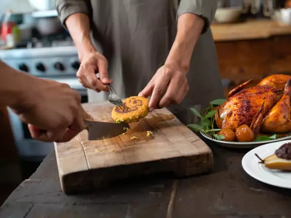 Daily menu, August 21: a delightful journey from raw papaya shami kabab to spicy roast chicken and chocolate stuffed pears