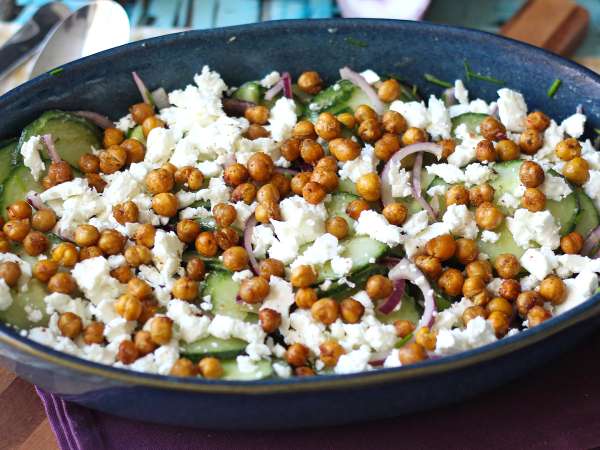 Why colourful, 'loaded' salads keep popping up and dominating British social feeds right now