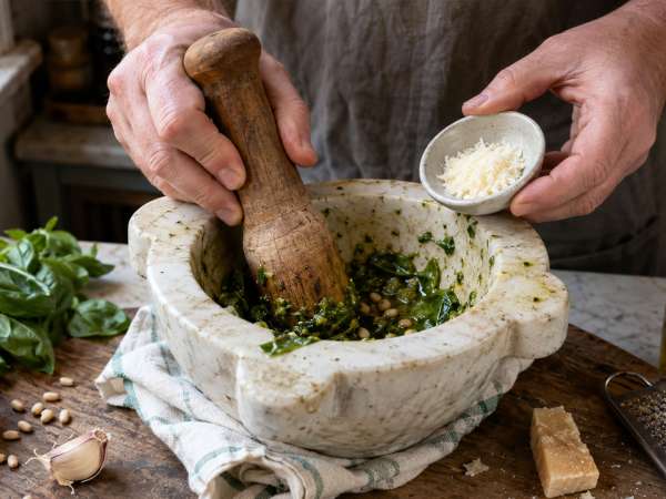 Parmesan rinds aren't trash: learn how to convert that leftover wedge into a punchy pesto in minutes