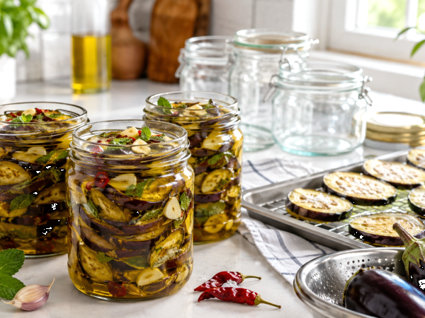 Homemade eggplant in oil: the one detail you can’t skip before sealing the jar