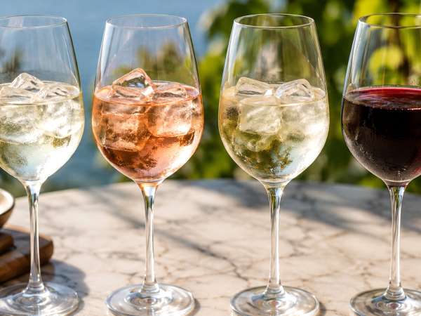 Ice in wine: refreshing shortcut or the fastest way to flatten your glass?