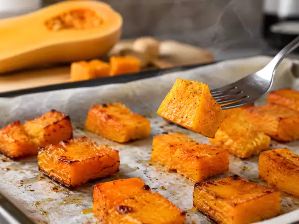 Oven-roasted butternut squash: the quickest way to get tender pieces with minimal fuss every time