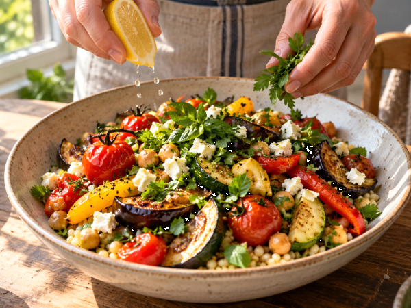 Not ready for heavy fall dinners? These 5 September ingredients make Mediterranean meals easier