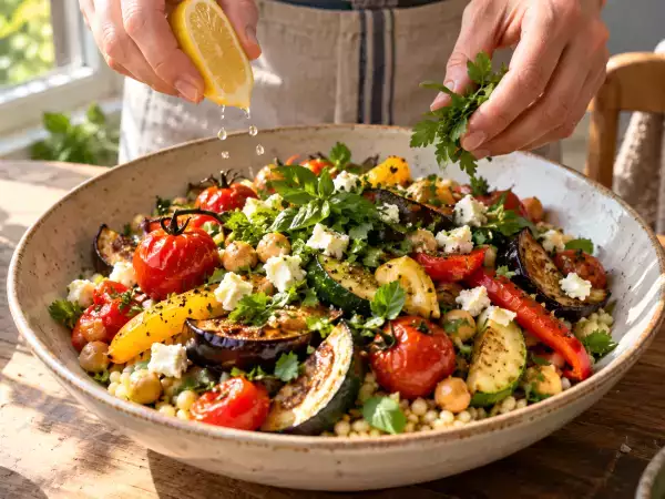 Not ready for heavy fall dinners? These 5 September ingredients make Mediterranean meals easier