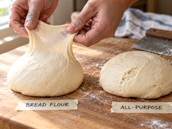 Swapping bread flour for all-purpose? Protein changes more than just chew