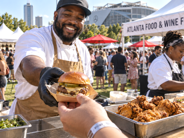 Atlanta Food & Wine opens today: plan burgers, fried chicken and 200-plus chefs before you go