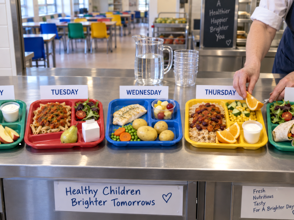 Planning school lunches in England? Here’s what the new standards mean over five days