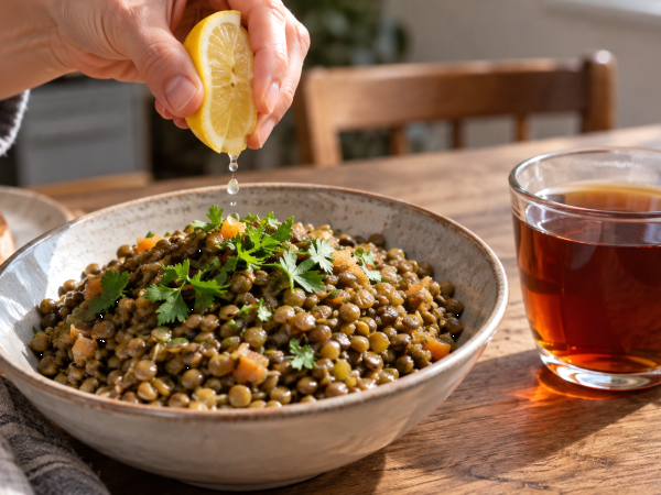The drink you pair with lentils can change how much iron you absorb: what to drink or avoid