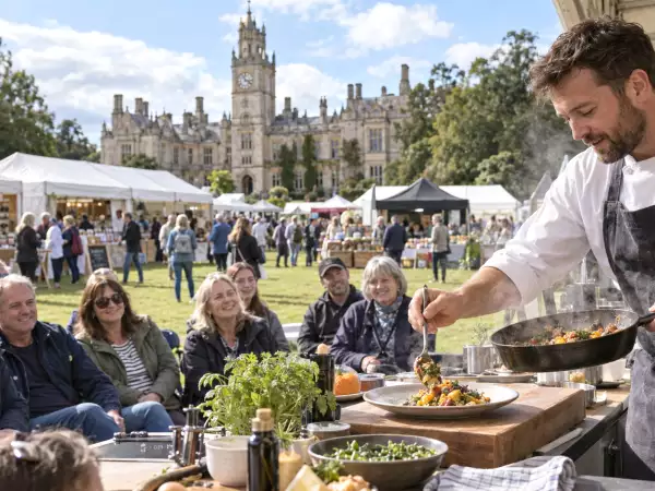 Going to Thoresby Park Food Festival? Plan the 170 traders and live cookery first