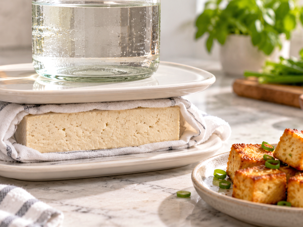 Tofu turning soft and bland? Press it without a tofu press for crispier, better-tasting meals