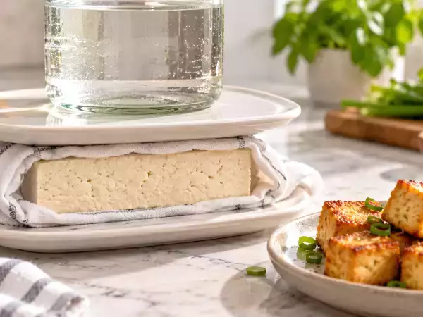 Tofu turning soft and bland? Press it without a tofu press for crispier, better-tasting meals