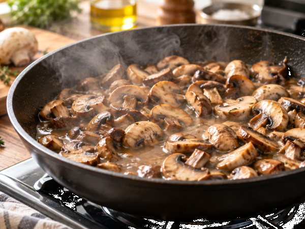Do your mushrooms end up watery and mushy in the pan? The most common mistake when cooking themand the trick to keeping them flavorful and nicely browned