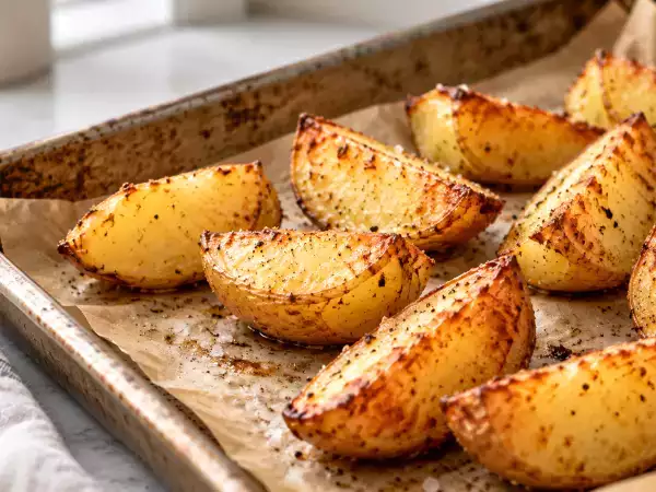 Baked potatoes that are mushy and lack a crispy crust? The mistake that ruins the browning and the simple step to take before putting them in the oven to make them crispy on the outside and soft on the inside