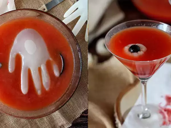 Halloween: 2 easy-to-make cocktails, with and without alcohol