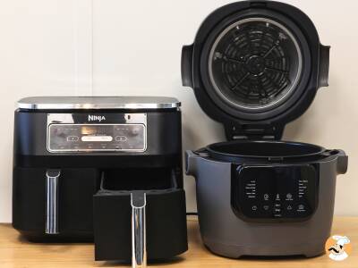 What materials can be used in the air fryer?