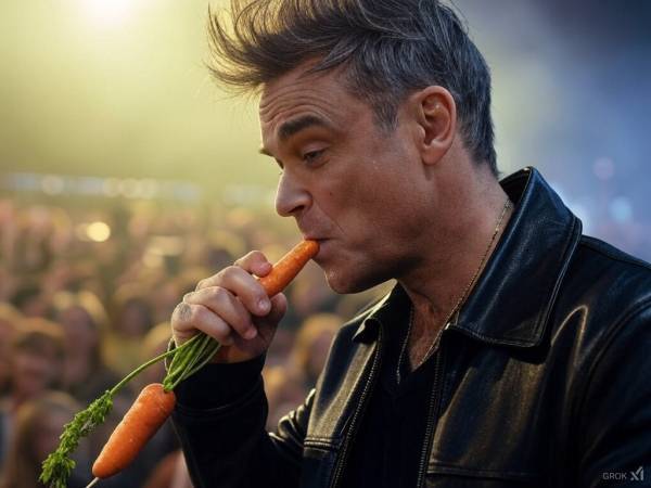 Robbie Williams' sudden change of diet, forced by his fragile health!