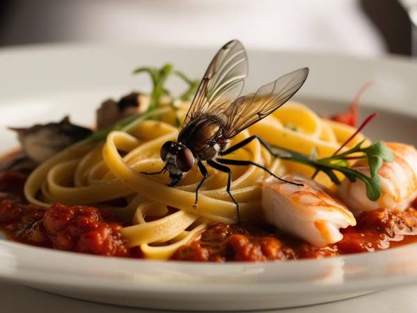 What really happens when a fly lands on your food and how to avoid health risks!