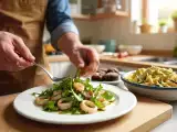 Articles: June 1st daily menu: grilled calamari, creamy zucchini carbonara and decadent chocolate fondant