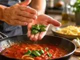 Articles: Try this simple kitchen trick to release fresh basil’s full aroma just before you add it to dishes