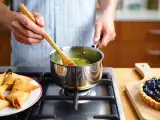 Articles: Daily menu, August 3rd: delightful mackerel samosas, savory bitter gourd soup, and a refreshing blueberry tart