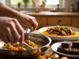 Articles: Daily menu, August 6: a delightful summer vegetable chicken sauté, flavorful lamb dhansak, and indulgent protein brownies
