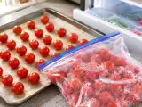 Articles: Freeze cherry tomatoes so they stay perfect all winter, one simple step to keep them separate