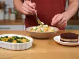 Articles: Daily menu, August 15: refreshing pearl couscous salad, vibrant kale curry, and indulgent chocolate cake