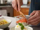 Articles: Daily menu, August 15: a refreshing surimi terrine, classic carbonara, and indulgent ricotta pie